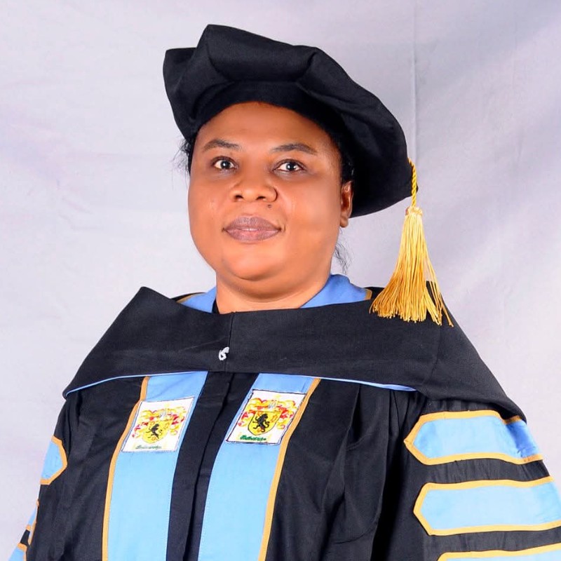 Portrait of Dr. Mrs. Blessings J. Daniel
